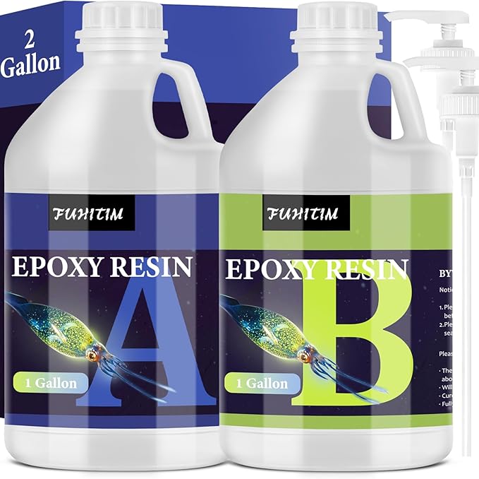 Epoxy Resin 2 Gallon - Crystal Clear Epoxy Resin