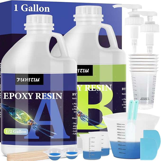 Epoxy Resin 1 Gallon - Crystal Clear Epoxy Resin